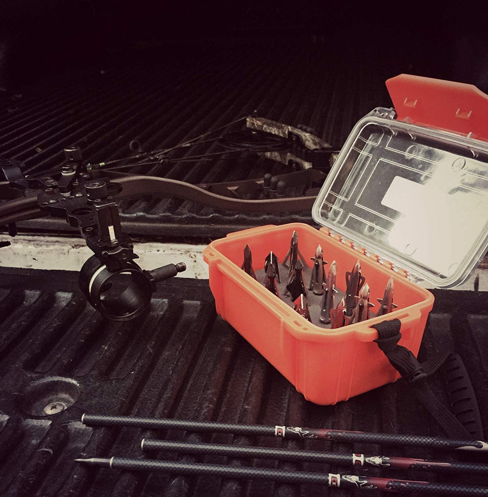 Proven Wild Waterproof Broadhead Case - Rugged Floating Box Holds 12 L –  Proven Wild Brands
